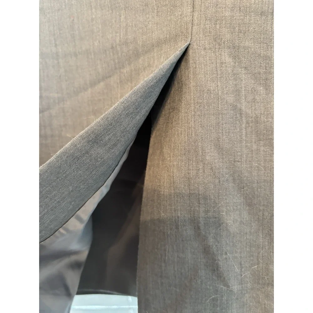 Lauren‎ Ralph Lauren Mens Blazer 44S  Short Wool Gray Suit Jacket Sport Coat